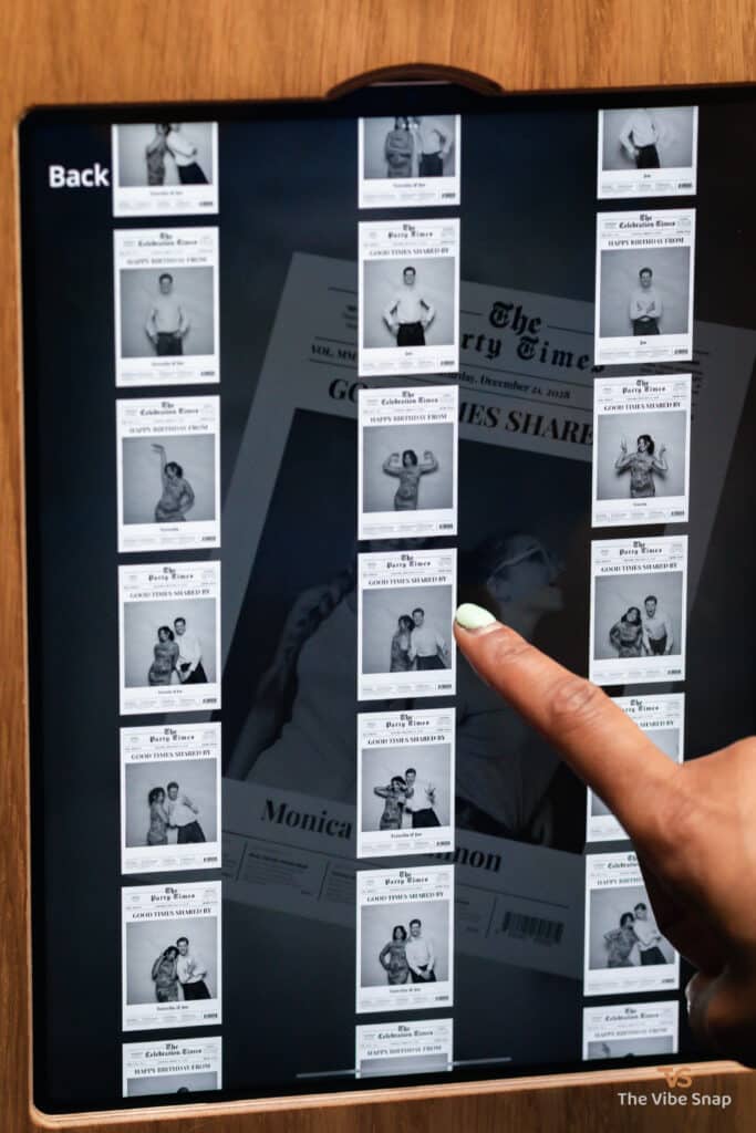 The Celebration Times, The Party Times, The Wedding Times, Newspaper Booth